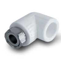 Уголок комбинированный с накидной  гайкой 20*3/4 -44/20