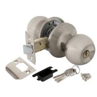 Ручка защелка 6072 SN-Е (кл/фик) мат.никель Punto