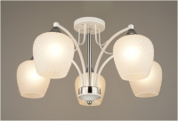 Люстра 3586/5 WT+CR 