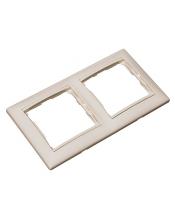 Рамка 2 поста  белая 774452 Legrand Valena