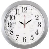 Часы 3960-105 "Абрис" серебрянные 38,5см Рубин