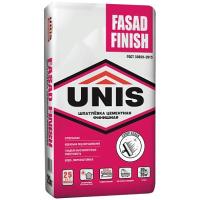 Шпатлевка цементная Fasad Finish Белый Юнис 20кг