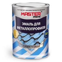 Грунт-эмаль д/мет. профиля RAL 3003 Рубин.красный 0,9кг Master Prime