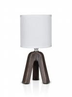 Светильник настольный В-HS7819 dark Brown+White