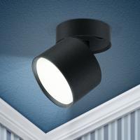 Светильник накл. OL12 под GX53 SBK черный ЭРА