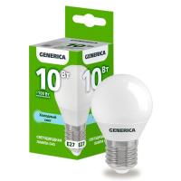 Лампа св G45 10W 6500K E27 Generica