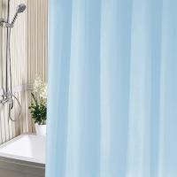 Штора д/ ванн п/э А-Стиль Голубой 180x180 см 