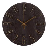 Часы 3010-003 Корич.+Золото "Классика" 30см Рубин