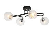 Люстра ФП-GH70085B/4 BK+CR 
