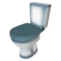 Унитаз-компакт "Комфорт+"зеленый с/арм. с сид.  г.Кирив