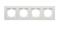 Рамка 4-ая белая 24110094 Nilson Thema