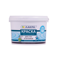 Краска водно-дисперсионная для стен и потолков Белоснеж.3кг база А Лакра