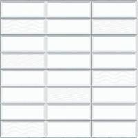 Панель ПВХ самокл. "Эстетика" кирпич 0,3мм 477*488мм 