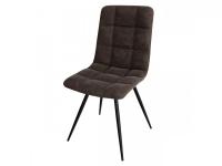 Стул Чили (велюр Шоколад+черная опора)