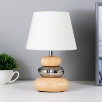 Лампа настол. 16581/1BG Беж 40w E14 17,5*17,5*27