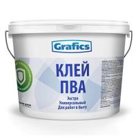 Клей ПВА универсальный 1кг Grafics