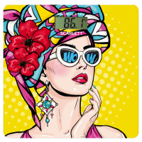 Весы напол., электр., SC-BS33E068 POP-ART