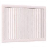 Экран д/радиатора 120х60 см Тодико реечный Ясень белый