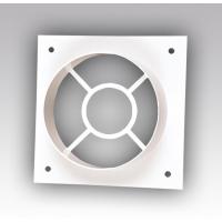 Накладка торцевая 160х160 с фланцем D125 1616Ф12 ПВХ