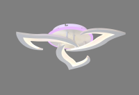 Люстра потолочная 3016/3G Black 