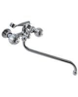 Смеситель д/ванны СТК-100 "Nostalgie" КРЕСТ 1/2м/к, рус. эксцен.