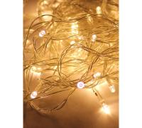 Гирлянда Космос 80LED_W белая 8,8м, 8реж.мигания