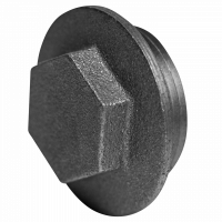 Пробка радиаторная правая глухая черн- 23/13