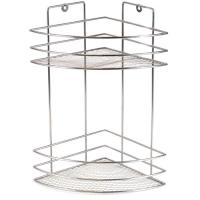 Полка угл. 2-ярус ПУС-2  хром зерк