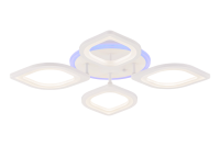 Люстра 3003/4 WT+RGB