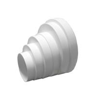 Соединитель универсальный D160/150/125/120/100/80 ПВХ