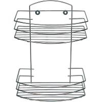 Полка прям. с радиусом 2-ярус хром ППР-2