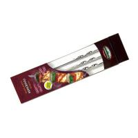 Шампур сталь плоск.45см (6шт/уп) Пикничок