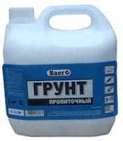 Грунтовка акрил. пропит. Baer 3л