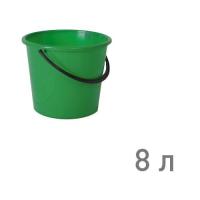 Ведро "Ромашка" 8 л Зеленый г.Пятигорск