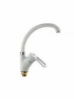 Смеситель для кухни 4166-8 Frap Макси шар d40 (белый)