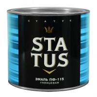 Эмаль ПФ-115М, белая 1,8кг STATUS