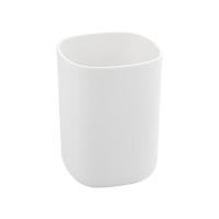 Стакан д/зуб.щеток пластик БЕЛЫЙ 29032 САНАКС