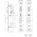 Замок с защелкой LB-B/49/16/40