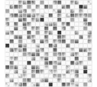 Панель ПВХ самокл. "Сатин" мозайка 0,3мм 474*474мм 