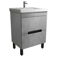 Тумба д/ванной "Честер-60" Бетон под ум. Грэйс- 60