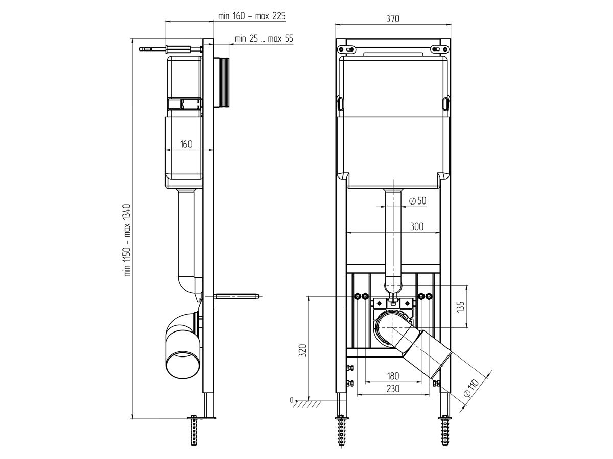 Инсталляция компакт Ани wc1310