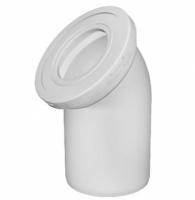 Труба фановая 100*45 град W4220 Анипласт