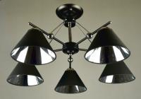 Люстра ФП-GH10179А/5 CR+BK 