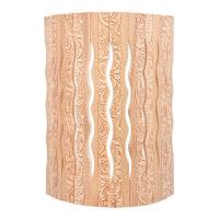 Абажур д/светильн, угл. ЦВЕТЫ 31*9*22 липа "Банные штучки" 33420