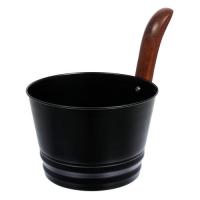 Бадья из стали 4л, черная "Банные штучки" 41351