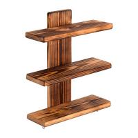 Полка 3-х ярусная 40*28*12см, обож.сосна "Банные штучки" 33160