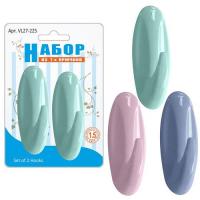 Крючок набор 2шт VL27-225 дл.овал