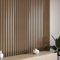 Рейка интерьерная 40*16*2,8 Дуб Крафт Табачный