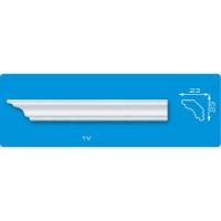 Плитнус  V-1 2м 23*23 (140)  ЛАГОМ