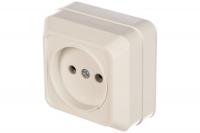 Розетка 1-м бел Олимп О0022 (керам.осн.)Universal